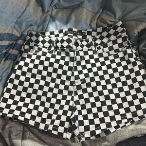 Blackheart checkered shorts